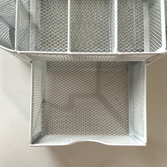 9 GRIDS METAL MESH DESK ORGANIZER OFFICE SUPPLIES - Picture 9 of 12
